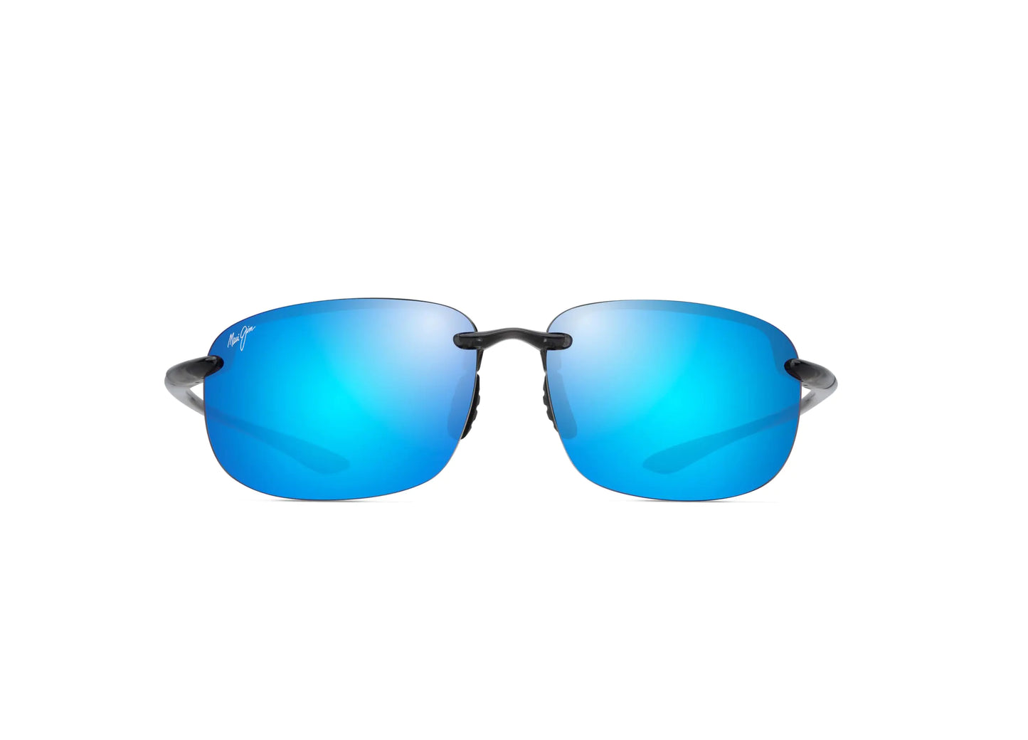 Maui Jim Hookipa XL Translucent Grey/Blue Polarized Sunglasses