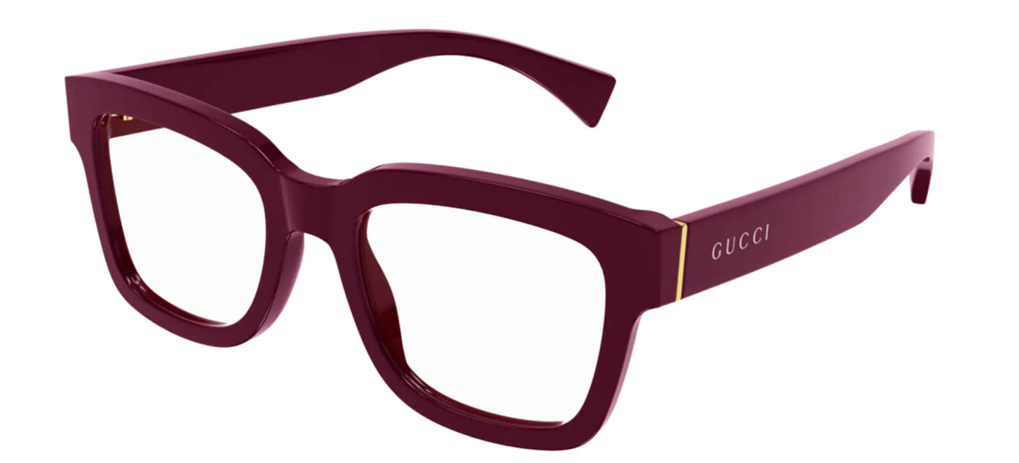 Gucci GG1138O Square Full Rim Eyeglasses 52mm