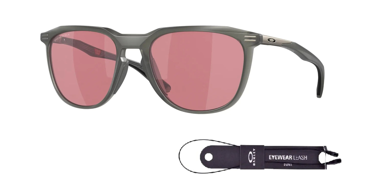 Oakley Thurso Square Sunglasses for Men 54MM Matte Grey + Accessory Kit
