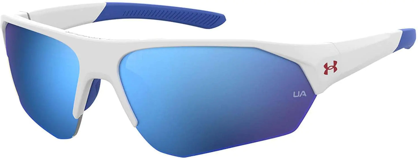 Under Armour Playmaker Jr. Kids' Sunglasses - White/Blue