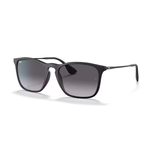 Ray-Ban Chris RB4187 Square Men's Sunglasses with Grey Gradient Lens + iWear Kit