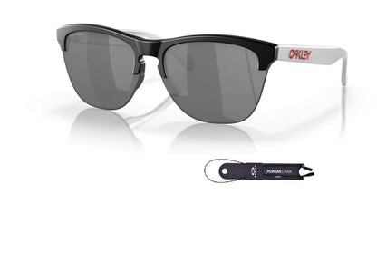 Oakley Frogskins Lite Matte Black Bundle OO9374 63MM