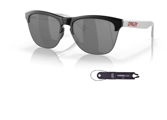 Oakley Frogskins Lite Matte Black Bundle OO9374 63MM