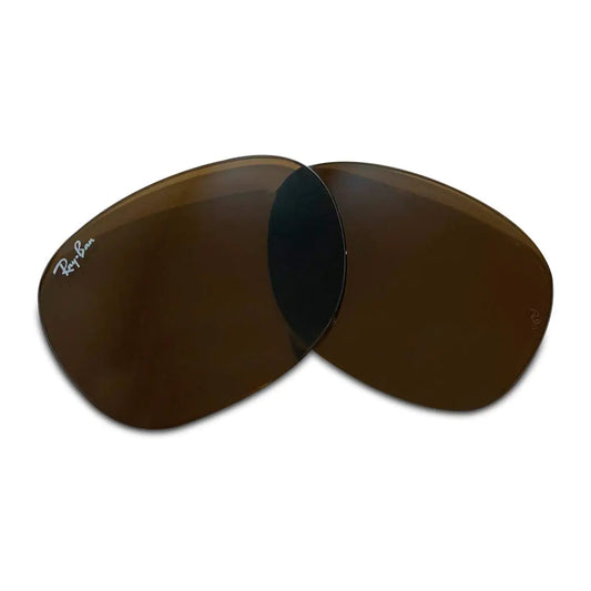 Ray-Ban New Wayfarer RB2132 Crystal Brown Lenses 55MM with Eyewear Care Kit