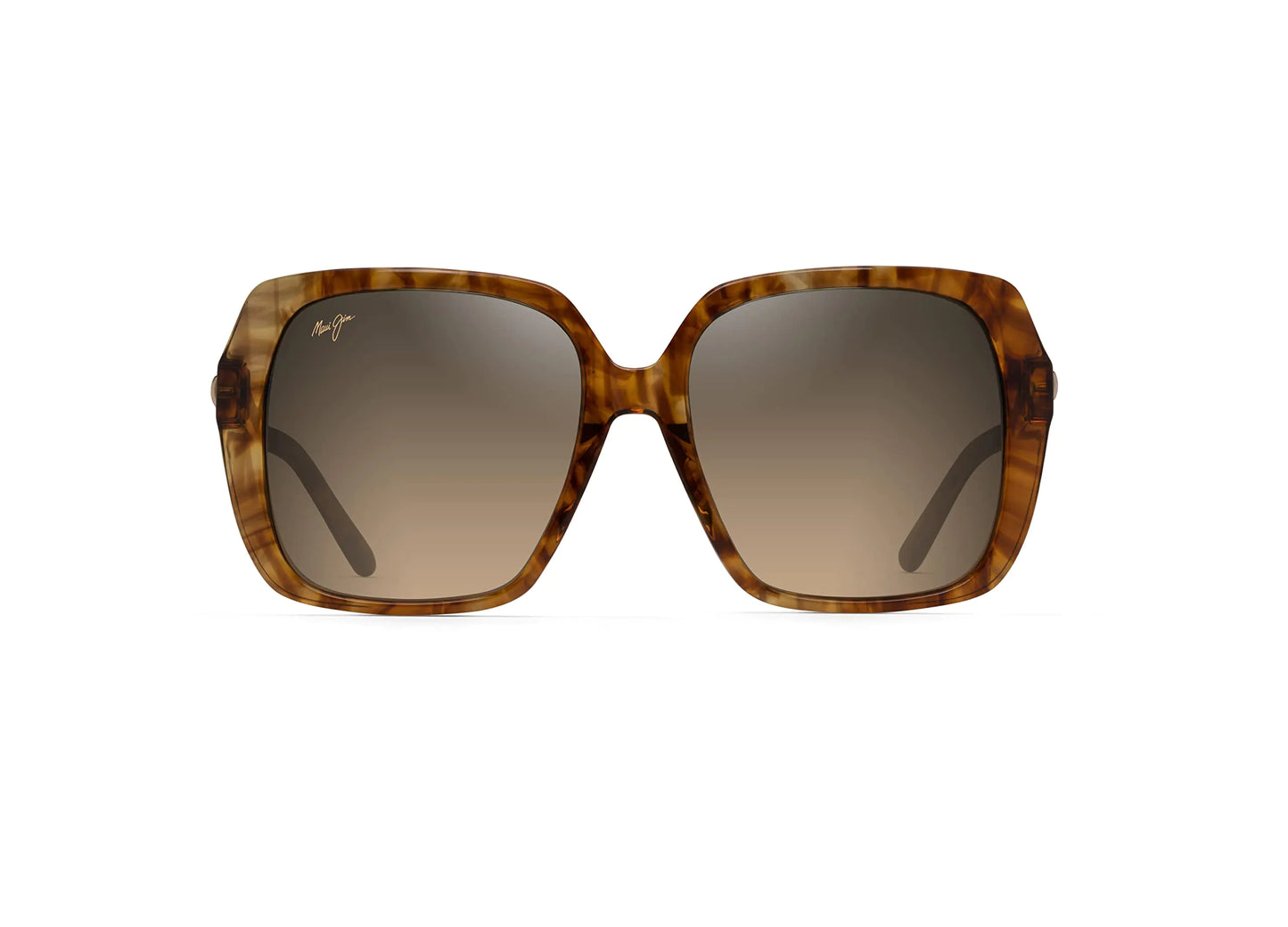 Maui Jim Poolside Chic Polarized Sunglasses - Caramel Tiger