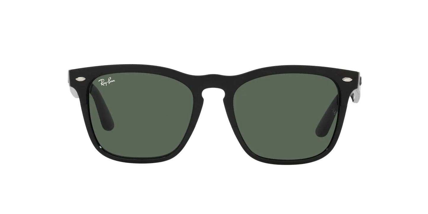 Ray-Ban Iris RB4471 Round Black/Dark Green Sunglasses 54mm