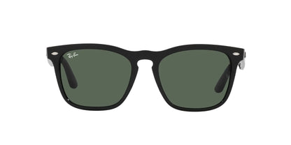 Ray-Ban Iris RB4471 Round Black/Dark Green Sunglasses 54mm
