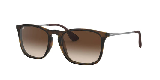 Ray-Ban RB4187 Chris Havana Square Sunglasses