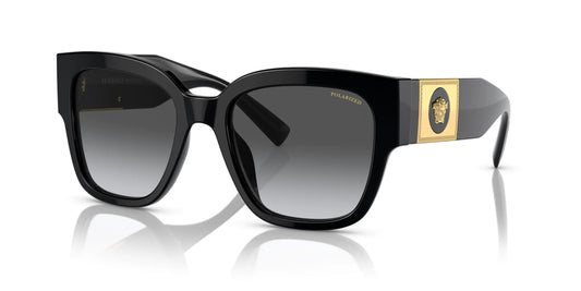 Versace VE4437U Black Square Sunglasses