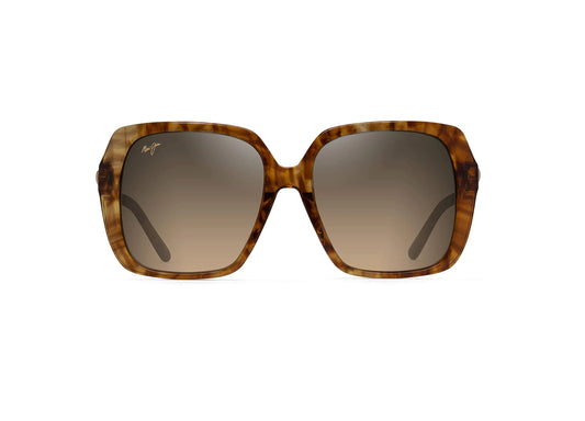 Maui Jim Poolside Chic Polarized Sunglasses - Caramel Tiger