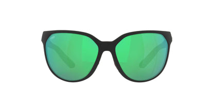 Costa Women's Mayfly Polarized Round-Cat Sunglasses