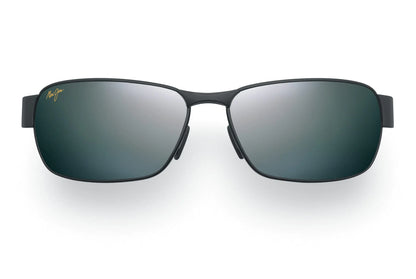 Maui Jim Black Coral Polarized Sunglasses - Matte Black