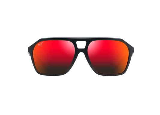 Maui Jim Aviator PolarizedPlus2™ Sunglasses - Matte Black