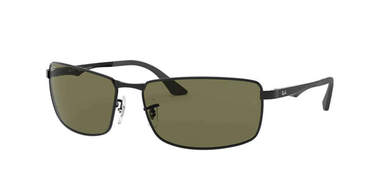 Ray-Ban RB3498 Polarized Rectangular Sunglasses