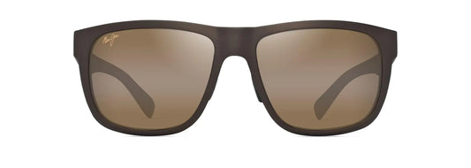 Maui Jim Puakea Sleek Polarized Shades in Matte Brown