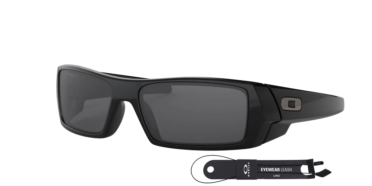 Oakley Gascan Sunglasses Men's Bundle Black with Accessories