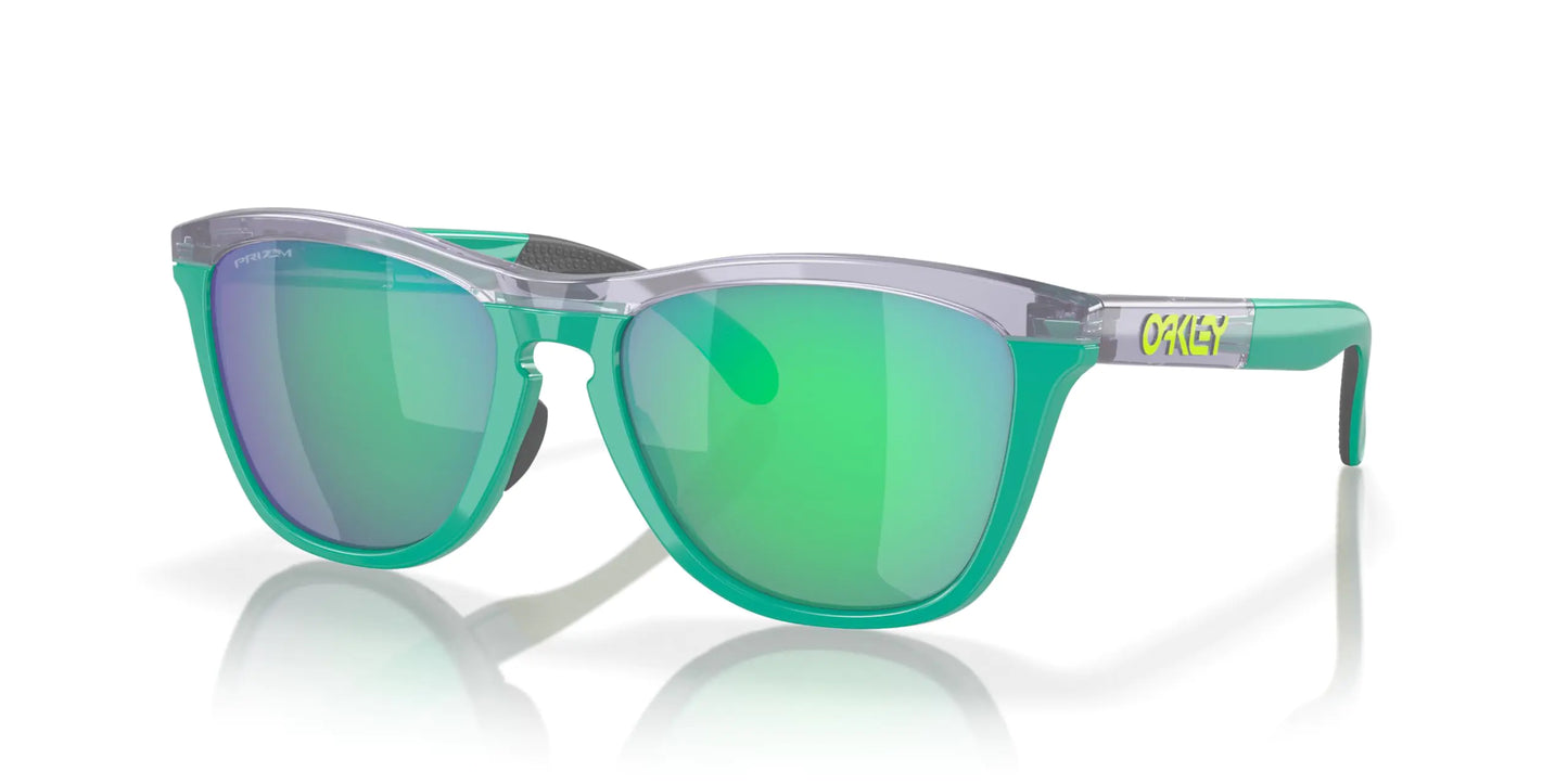 Oakley OO9284 Frogskins Active Sunglasses - Lilac/Celeste/Prizm Jade 55 mm
